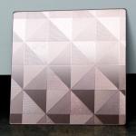 201 304 Pvd Color Textured Sheet Metal With Jigsaw Triangle Texture Stainless