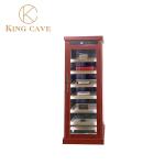 Stainless Steel Glass Door Humidor Freestanding Electric Cigar Cooler Cabinet