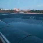 Blue HDPE Geomembrane Sheet for Fish Pond 0.1mm 3mm and Onsite Installation