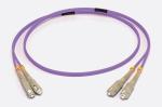 Telecommunication Fiber Optic ST- LC Multimode Patch Cord 10m Patch Cable