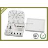 Buy cheap Small Size Fiber Optic Termination Box SC Adapters White Color For FTTH from wholesalers