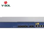 FTTx Optical Fiber OLT Network GPON VSOL 4 PORT OLT 10G 4SFP Slots