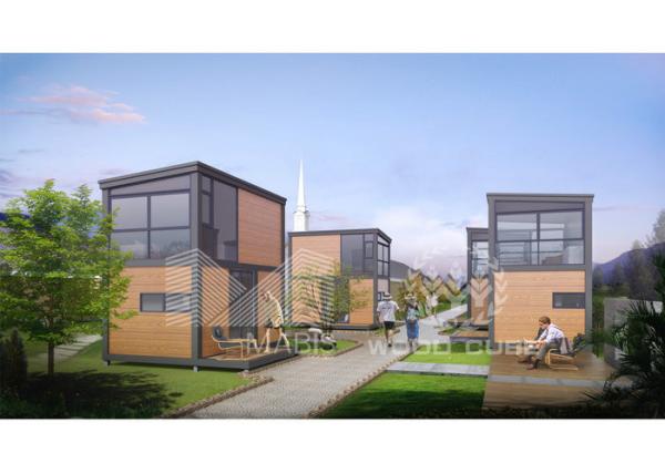 Buy cheap Solid Structure Prefab Mini Homes With Strong Wind Resistance Ability from wholesalers