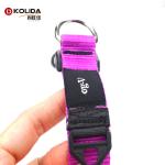 Dog Training Nylon Webbing Collar With Double D Rings Easy Washing