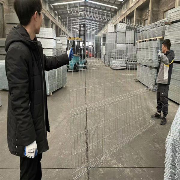 Buy cheap 3D Curved Welded Wire Mesh Garden Fence Home Outdoor Decorative from wholesalers