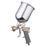 Buy cheap Air Gravity Feeding Texture Nozzle Spray Gun 600ml Aluminum Cup Zinc Alloy product