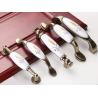 Buy cheap Cabinet Porcelain Handles And Knobs Zinc Dresser Handles 128mm Ceramic Furniture Handles from wholesalers
