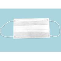 Buy cheap Anti Dust Disposable Non Woven Face Mask 175*95mm Good Air Permeability product