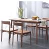Buy cheap Contemporary Solid Wood Chairs / Wooden Restaurant Chairs Without Armrest from wholesalers