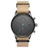 Buy cheap Gun black coating 3atm waterproof japan movt quartz watch stainless steel from wholesalers