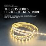 Buy cheap SMD LED Stripe 2835 Color Changing LED Light Strips Narrow Plate from wholesalers