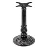 Buy cheap Vintage Table base Sturdy Round Table leg Ornamental Table leg Cast Iron Powder Coat from wholesalers