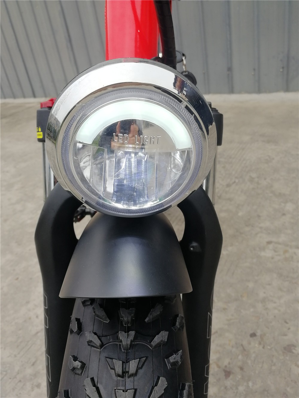 LCD Display Brushless Motor Electric Fat Tire Bikes For Adults 48V 13AH Lithium Battery