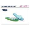 Buy cheap Sparkle Women PE Slipper Thong Flower Flip Flop For Outdoor from wholesalers