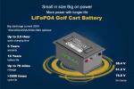 Powerful 60V Electric Golf Cart Lithium Battery 105Ah 160Ah 5KW 10KW