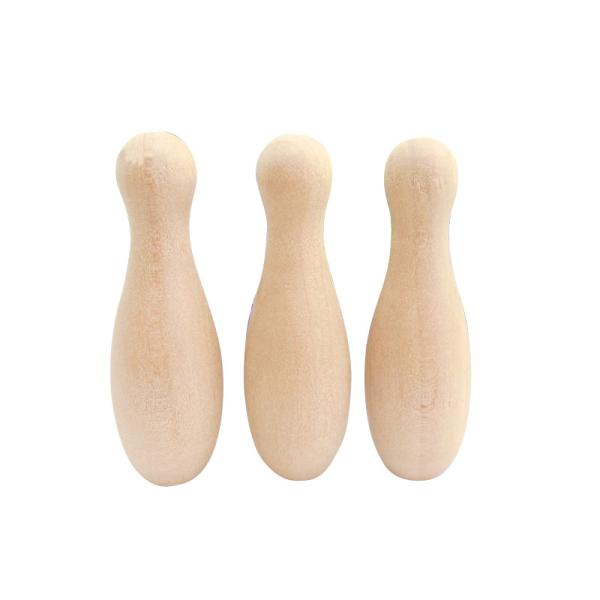 Buy cheap Customer Logo Wooden Balance Toy Kid Parent Wood Bowling Ball from wholesalers