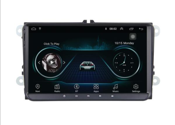 Buy cheap VW Volkswagen Android Car DVD Players RDS FM AM Screen Mirroring GPS Navigation Head Unit from wholesalers