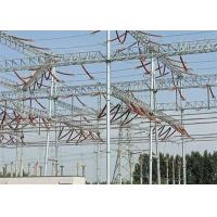 Buy cheap 220kv Steel Lattice Tubular Electrical Substation Structure for Power Transmissi product