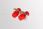 FC SX Fiber Optic Adapter Singlemode Big D Red 1550nm Wavelength
