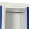 Buy cheap Metal Upright Storage Cabinet 2 Doors For Bank Staff Or Athletic Lockers from wholesalers