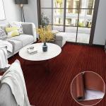 Wood Flooring Wallpaper Contact Paper Waterproof Bathroom Flooring Tiles Sticker