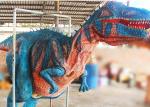Handmade Colorized Lifelike Dinosaur Costume Water Repellent For Adults