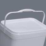 Thickened Lid Plastic Rectangle Bucket With Lid For Outdoor Fishing Camping 4