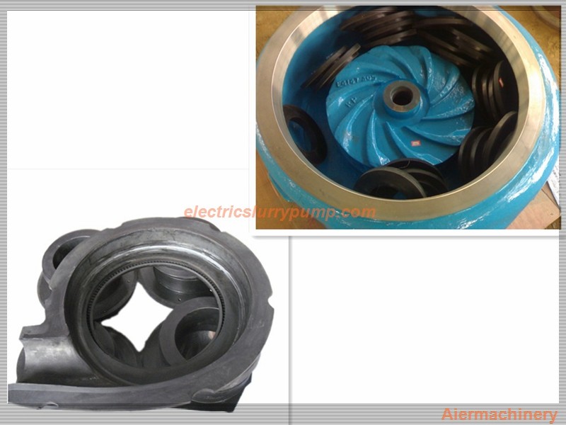 Aier Multi Function Rubber Pump Parts , Pump Volute Liner For Industrial