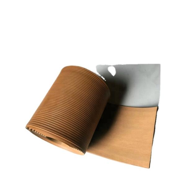 Buy cheap Outdoor Soft PVC Synthetic Teck Deck for Boat/Yacht Decking in Carton Box Packages from wholesalers