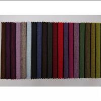 Buy cheap Polyester Printed Textile Fabric Imitation Flax Seater Warp Knitted 380gsm product