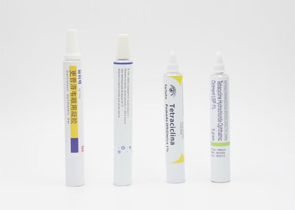 Buy cheap Pharmaceutical Ointment Small Squeeze Tubes , Sanitary Pure Aluminum Paint Tubes from wholesalers