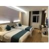 Buy cheap Guest Room / Hotel Bedroom Furniture Sets Fashionable Solid Wood Material from wholesalers