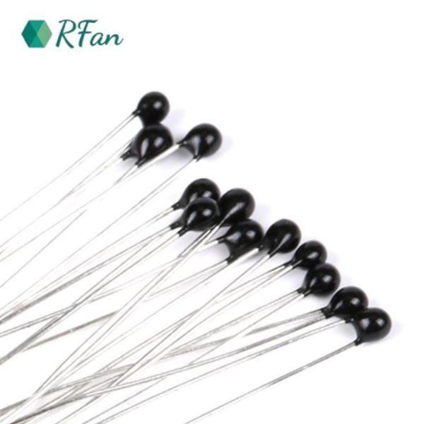 Buy cheap 10K 3950 1% Temp Measurement NTC Thermistor Pearl Shaped from wholesalers