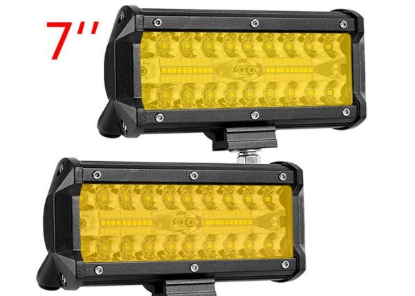 Buy cheap 120W Amber Mini Light Bar Simple Wiring Combo Beam 6063 Stainless Steel from wholesalers