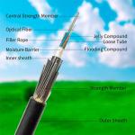 Submarine Fiber Optic Cable GYTA33 48 96 144 Cores Under Water Optical Fiber