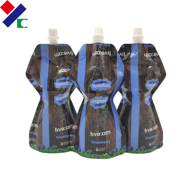 Buy cheap BPA Free Plastic Spout Pouch Packaging Food Grade Tomato Ketchup With Spout On Top from wholesalers