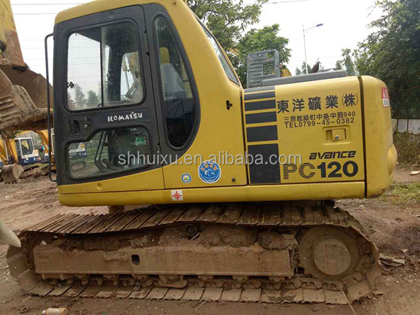 used excavator komatsu pc120 pc130 pc140 pc200 pc300with high quality and low price on hot sale in shanghai