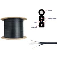 Buy cheap ISO14001 Self Supporting PVC 2 Core Ftth Drop Cable product
