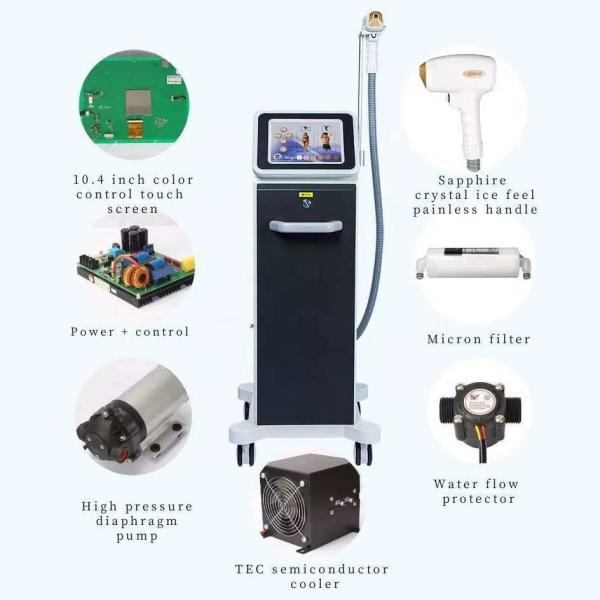 Skin Rejuvenation Laser Beauty Equipment Diode Depilation 808nm Hair Removal