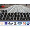 Buy cheap Hot Dip Galvanized Steel Pole , 35ft Q345 Electrical Power Pole 2.75mm Thickness from wholesalers