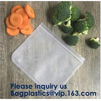 Buy cheap Food Snacks Extra Thick FDA Grade Leakproof Reusable PEVA Storage Bag,Seal product