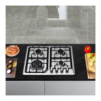 Buy cheap Balck 4 Burner built in hob Stove 110-220V Gas Burner product