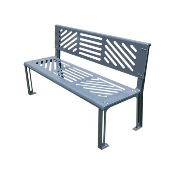 Buy cheap Street Furnitures 1400L*400W*820H Mm Metal Park Bench from wholesalers