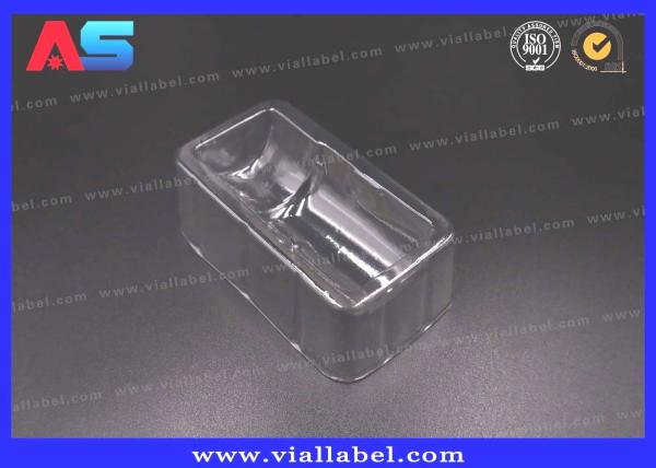 Buy cheap 10ml Vial Bottle Packaging Clear Plastic Vaccine Medical Tray , Injection Vial Blister Packaging from wholesalers