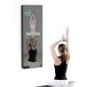 Buy cheap Wall Mounted Smart Fitness Mirror 49 Inch 500cd/M2 For Exercise from wholesalers