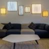 Buy cheap Nordic Style Bedside Wall Lamp Bedroom Background Wall Art Creative colour Wall Lamp(WH-OR-248) from wholesalers