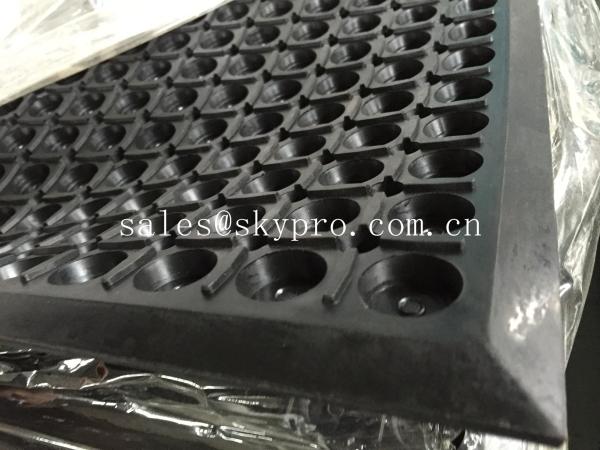 Buy cheap Anti - fatigue drainage kitchen rubber mats heavy duty and oil resistant from wholesalers