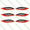 Buy cheap For Maserati Ghibli Red Left Right Side Fender Air Outlet Vent Cover Strip Kit OEM 670029939 670029940 from wholesalers