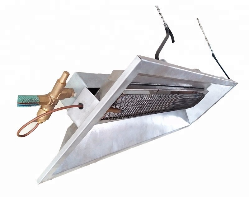 Aluminized Steel Gas Brooder Heater THD6806 Poultry Heating Equipment