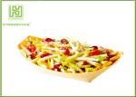 Healthy Food Grade Wooden Salad Bowls Food Container Box For Party